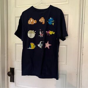 Finding Nemo Pixar Disney navy T-shirt